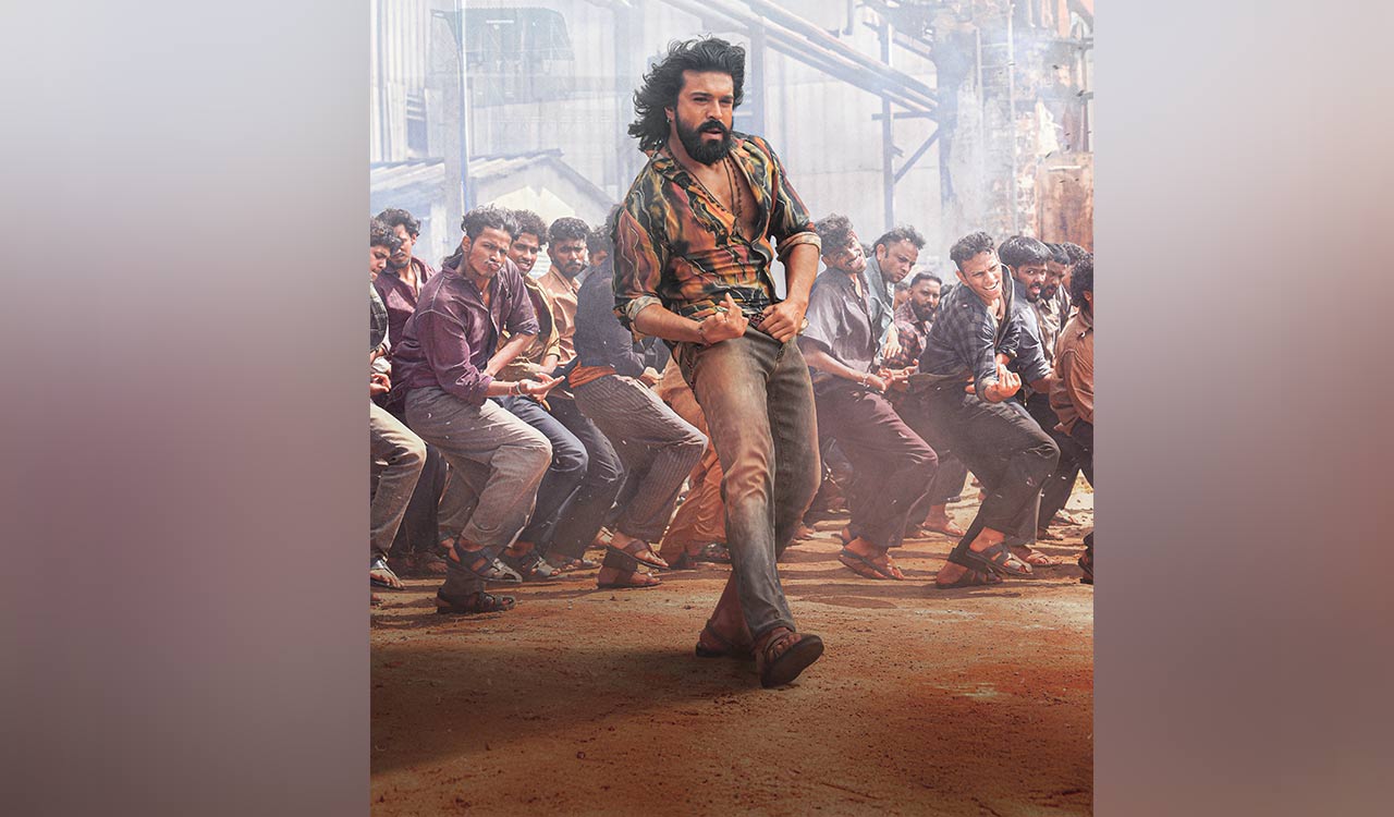 Ram Charan’s intro song ‘Rai Rai Raa Raa’ in ‘Peddi’ is a visual spectacle!