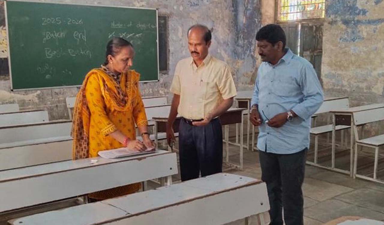 SSC examinations begin on a peaceful note across Adilabad