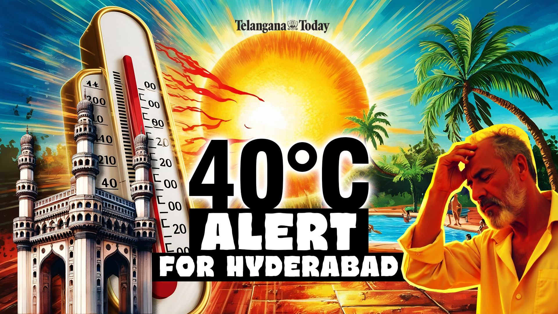 Watch: Telangana temperatures may hit 40°C: IMD issues heat alert for Hyderabad and 25 districts
