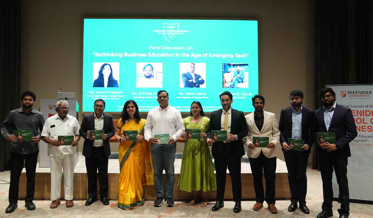 Sreenidhi University launches ‘Sreenidhi School of Business’
