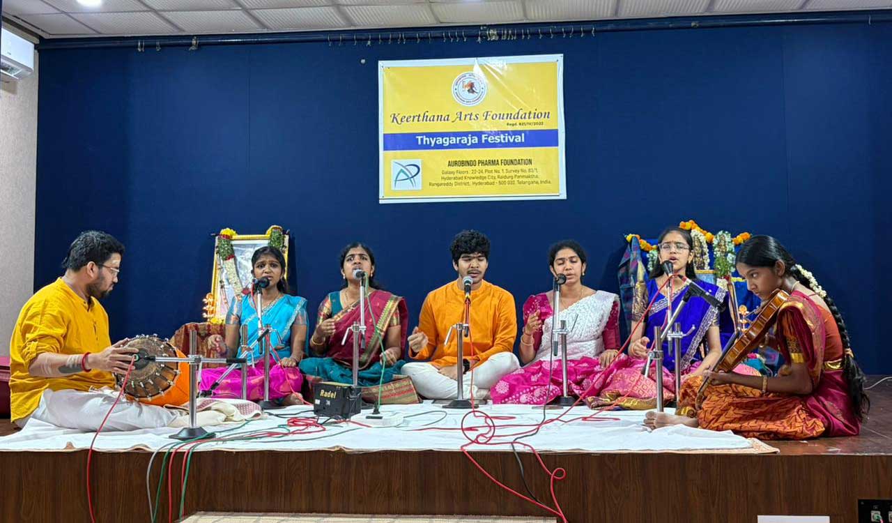 Tyagaraja Aradhana Festival 2026 opens on a grand note in Hyderabad