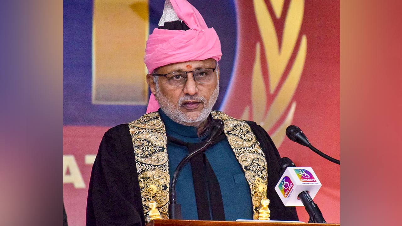 Vice President Radhakrishnan unveils drone to tranquilise elephants