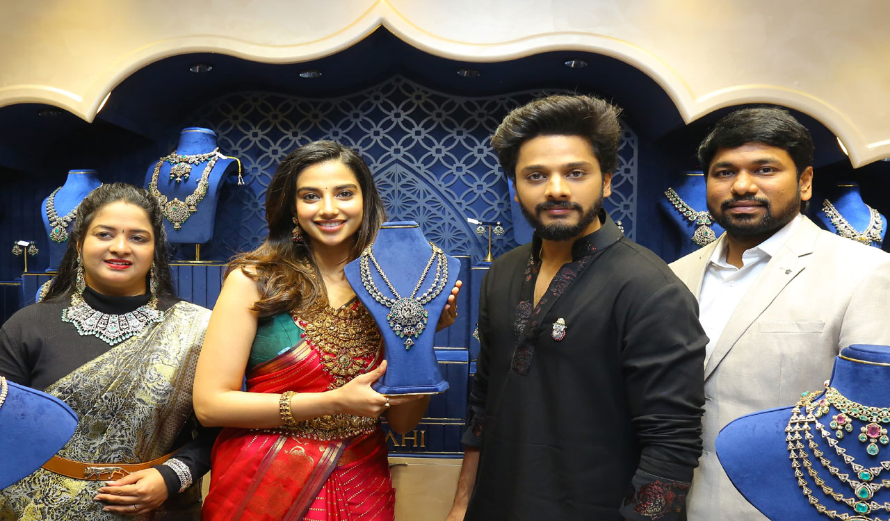 Vaarahi Silver Jewellery showroom launched in Kukatpally