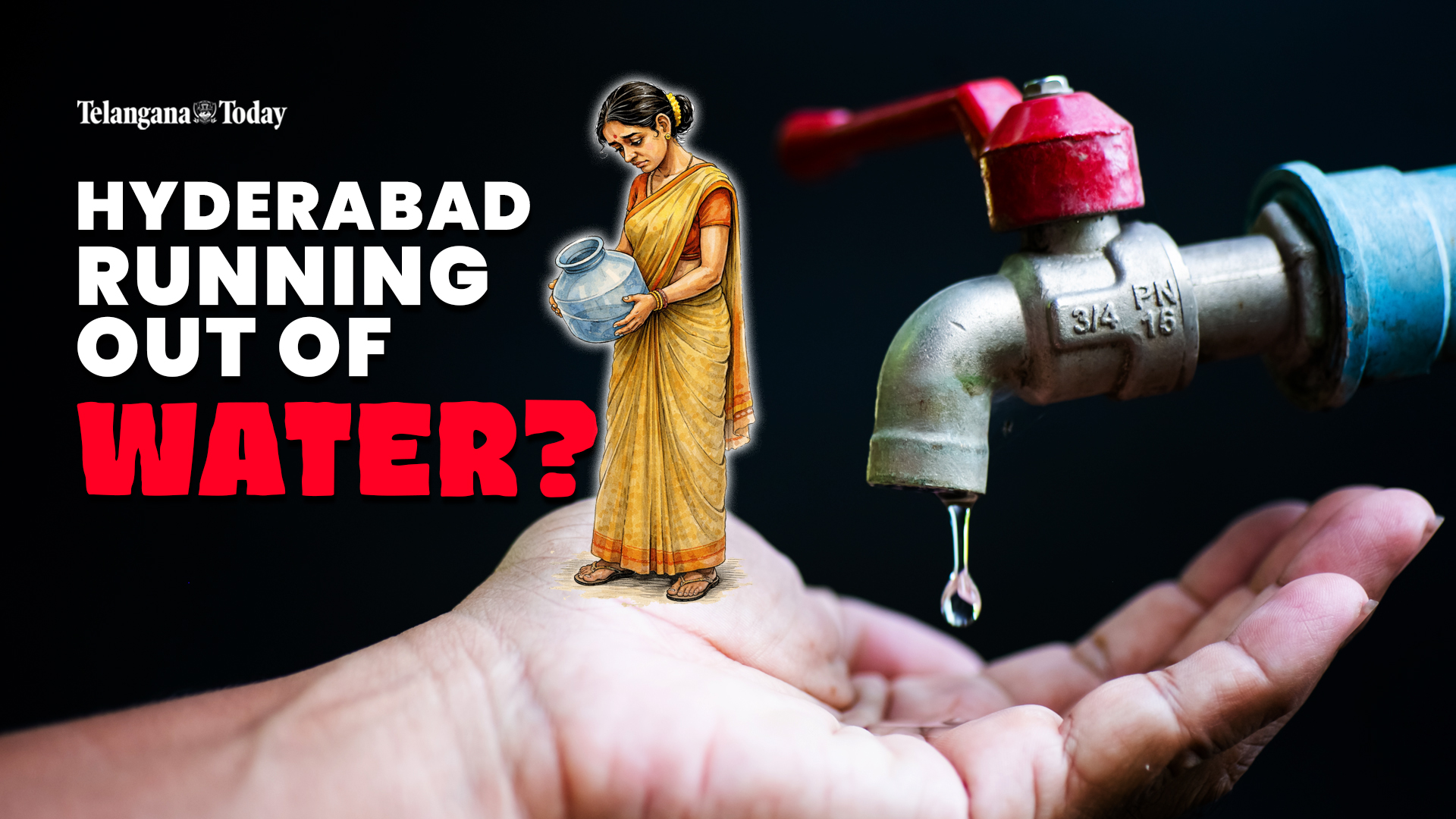 Watch | Hyderabad Water Crisis: Groundwater Levels Drop Sharply