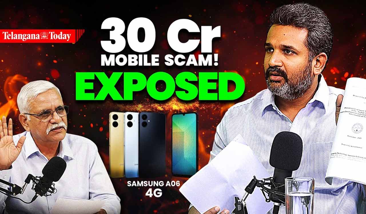 Watch: BRS alleges overpriced mobile deal caused Rs 30 crore loss in Telangana