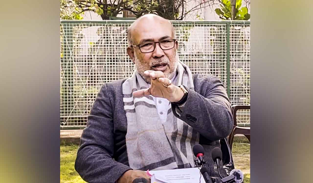 Manipur CM calls meeting with Kuki Zo Council a good beginning