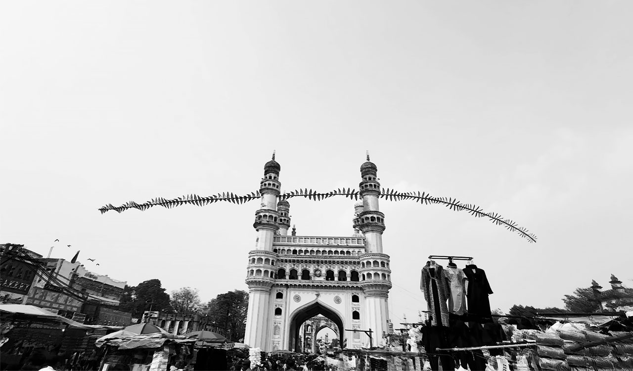 ‘Wings Over Concrete’: Hyderabad origin photographer Raghuvamsh Chavali documents bird life around Charminar