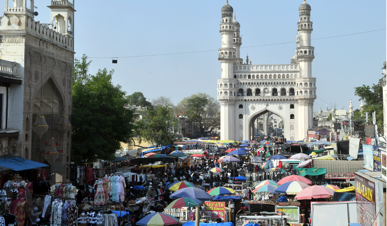 Ramzan shopping rush begins in Hyderabad markets