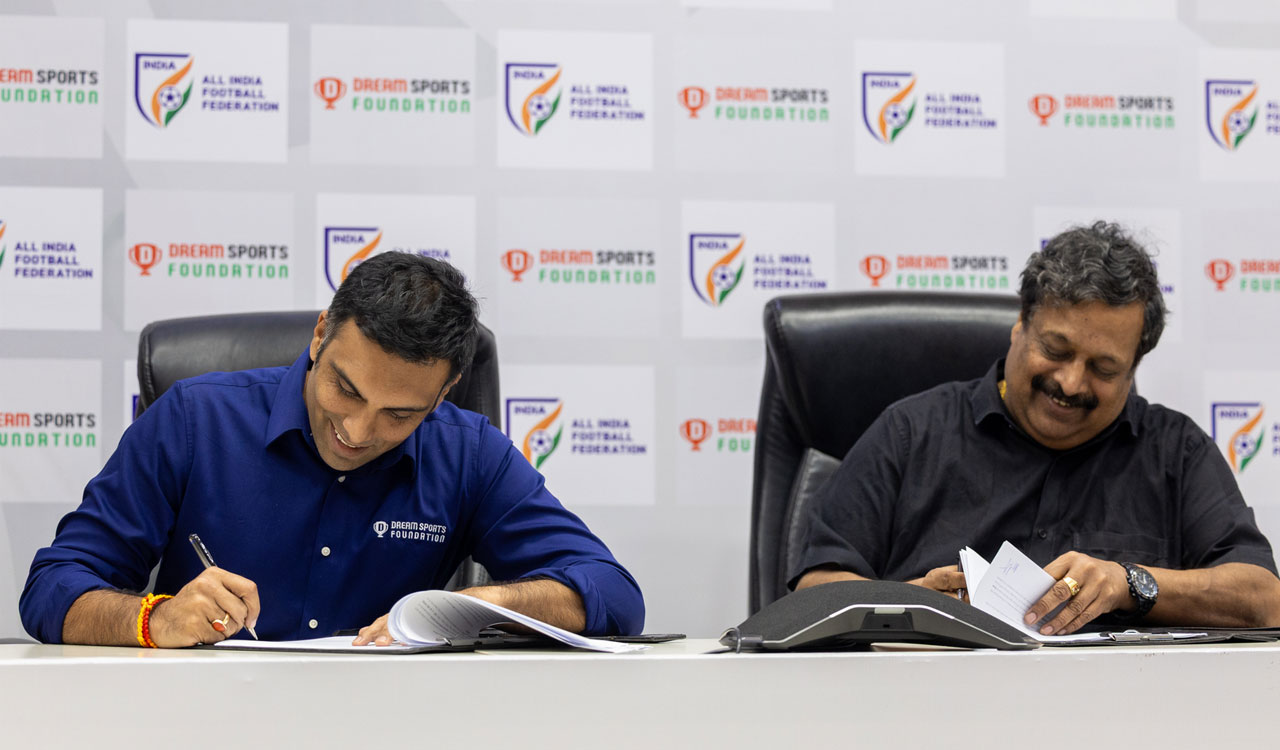 AIFF signs a deal with Dream Sports Foundation