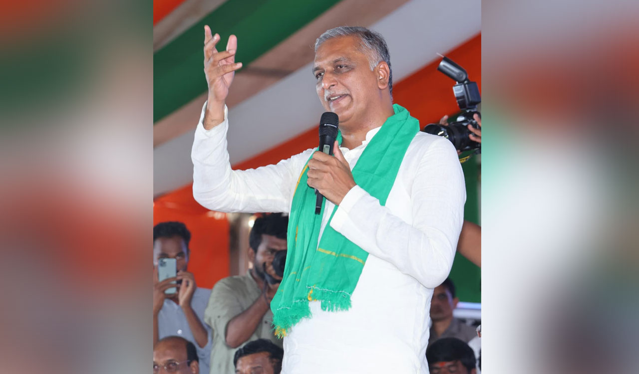 Kaleshwaram project enabled oil palm cultivation in Siddipet, says Harish Rao