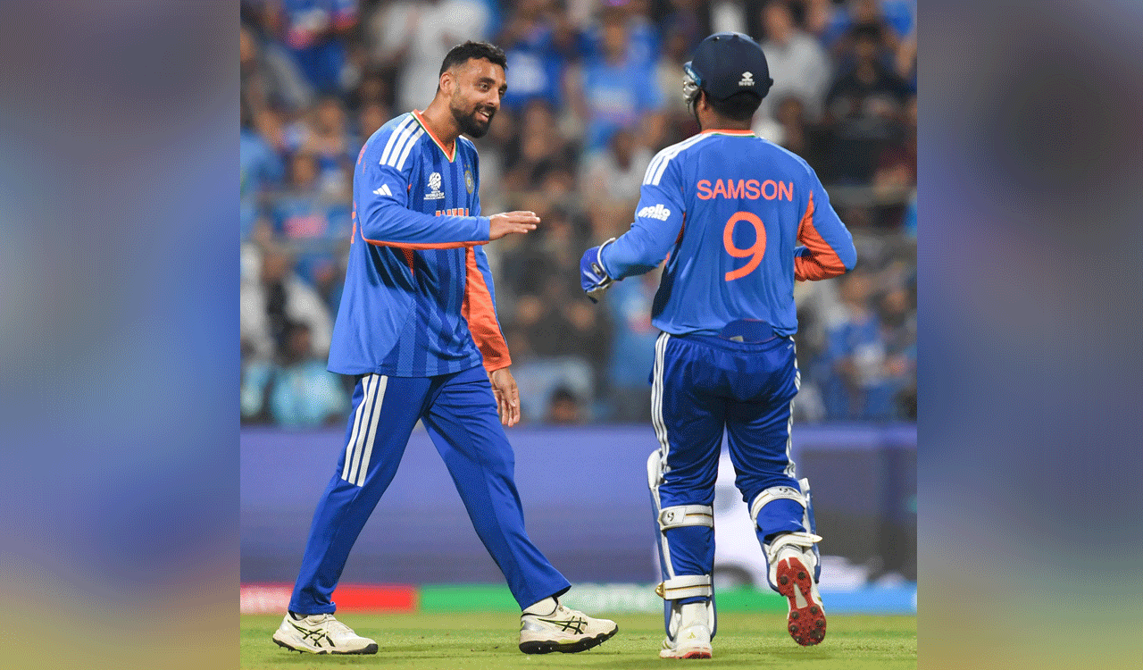 India beat England by seven runs to reach T20 World Cup final