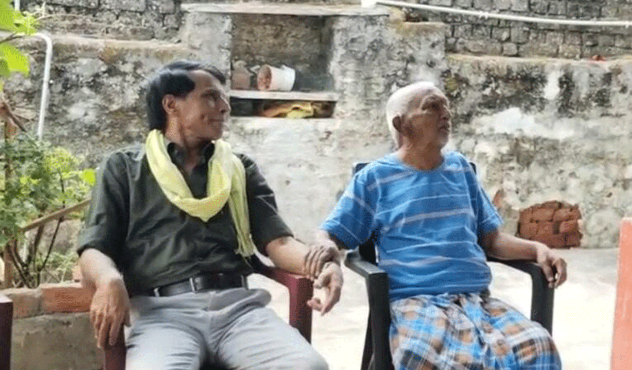 Maoist leader Mallojula Venugopal Rao visits home in Peddapalli after 44 years