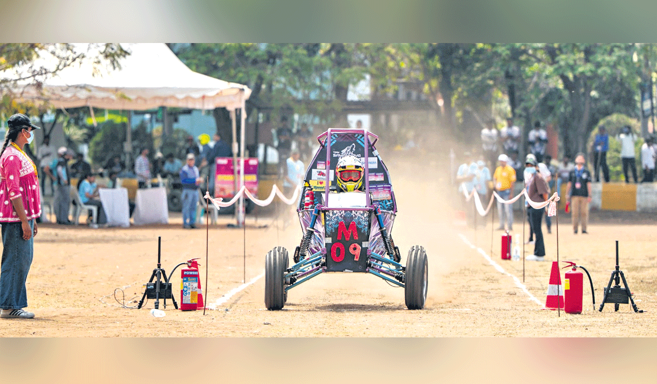Baja SaeIndia 2026 competitions conclude successfully at BVRIT