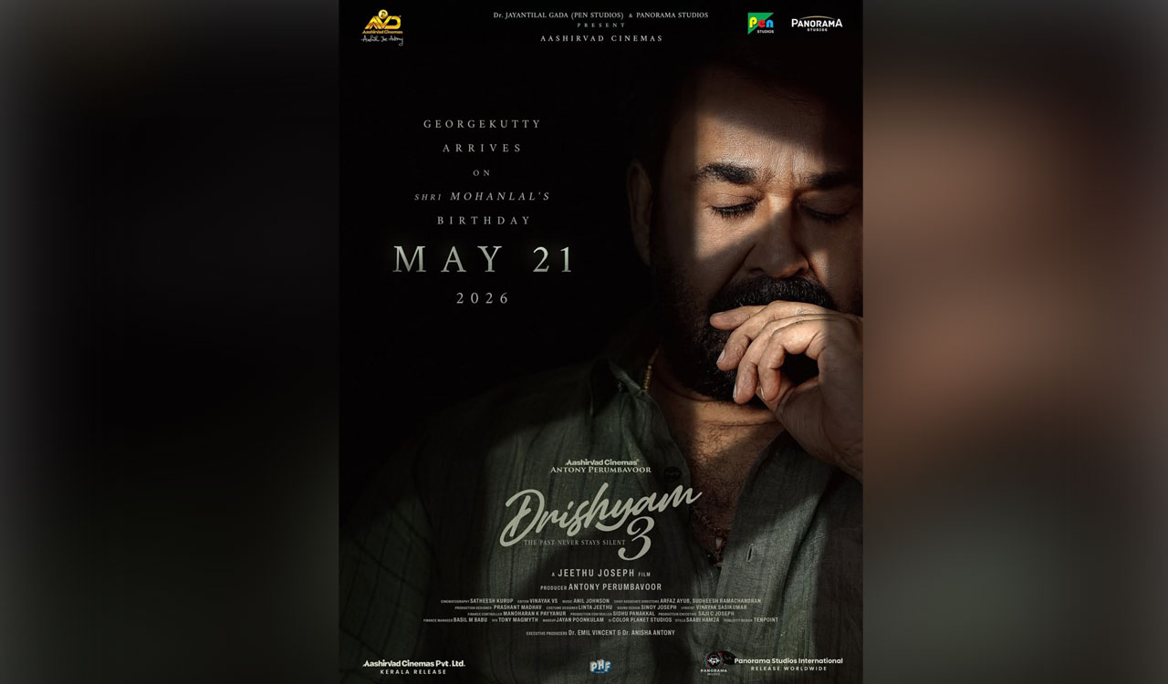 Drishyam 3 release postponed, new date set for Mohanlal’s birthday