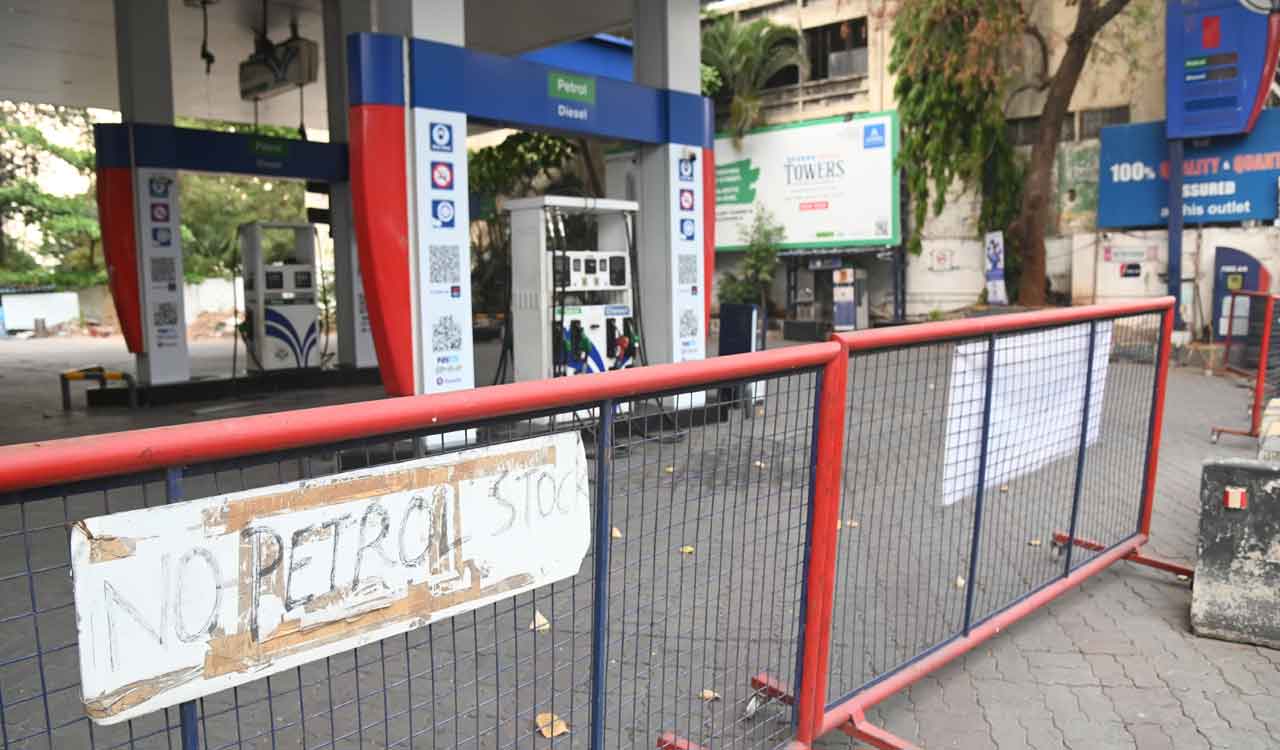 LPG and petrol panic buying hits Hyderabad despite government assurances
