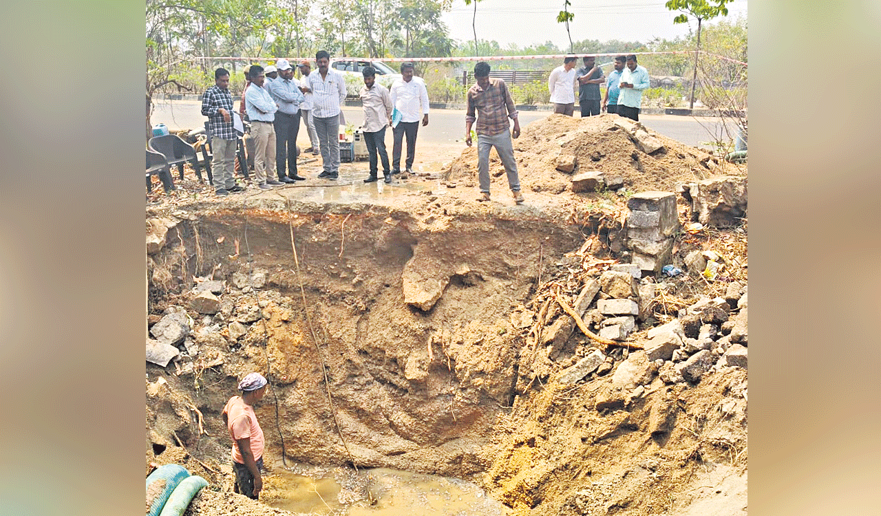 Repair of main pipeline from Singapur to Khanapur completed, water supply restored