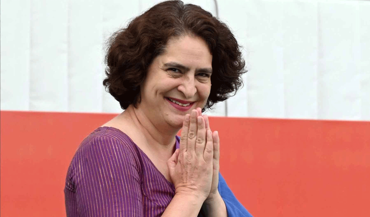 Priyanka Gandhi says poll phases seem structured for BJP’s convenience
