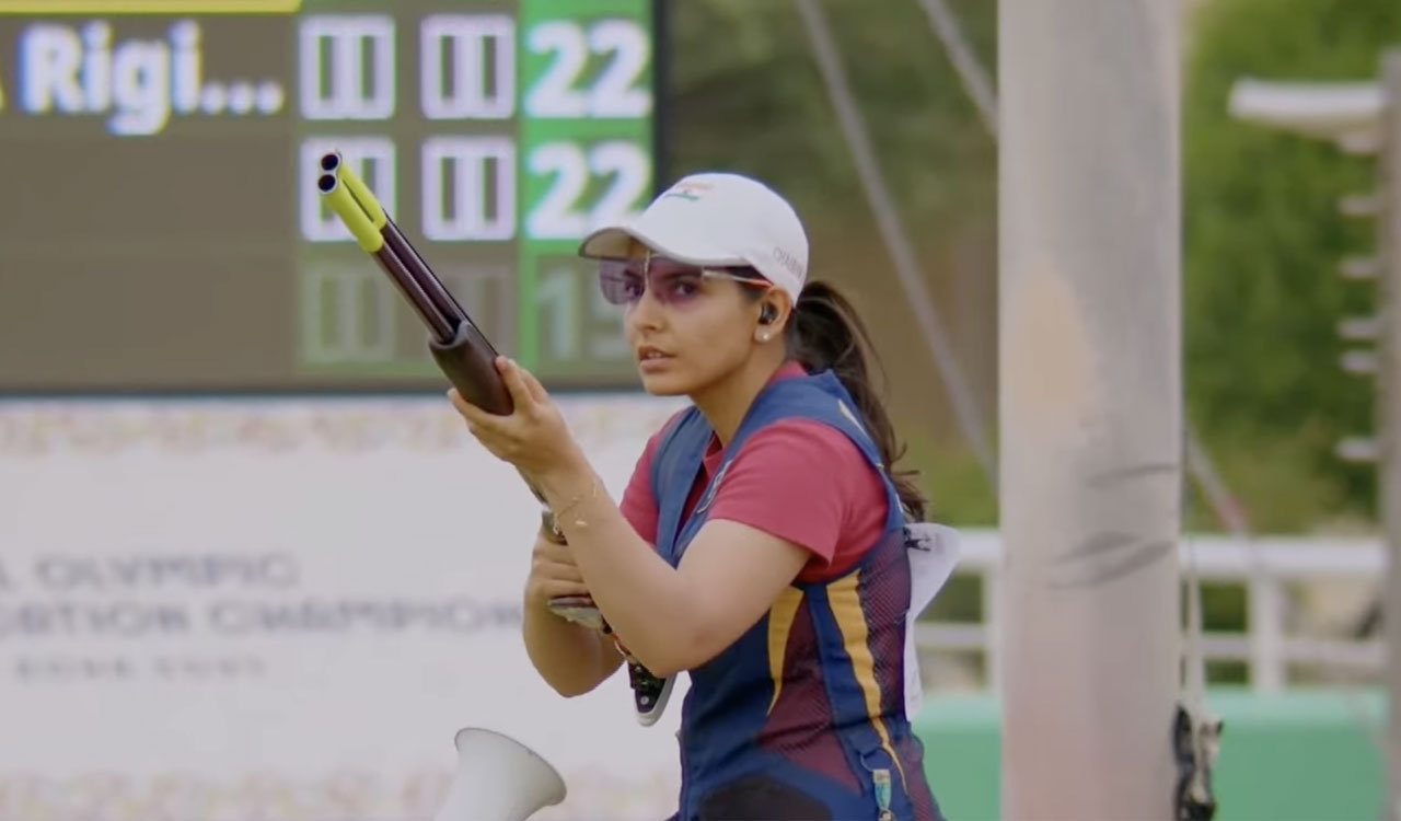 Maheshwari Chauhan narrowly misses final in ISSF World Cup skeet
