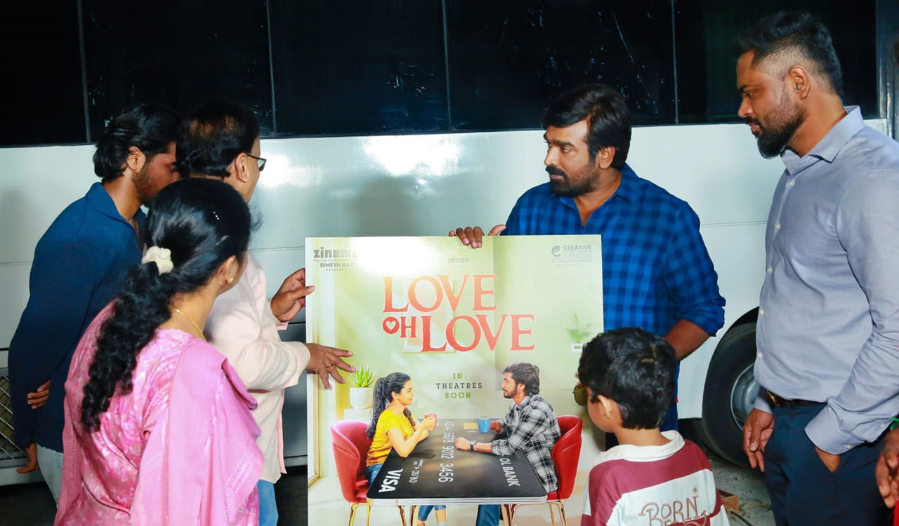 Vijay Sethupathi releases first look of Love Oh Love