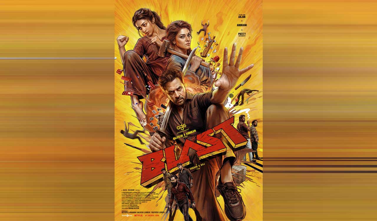 Arjun Sarja, Priety Mukhundhan’s film with Subhash K Raj titled ‘Blast’