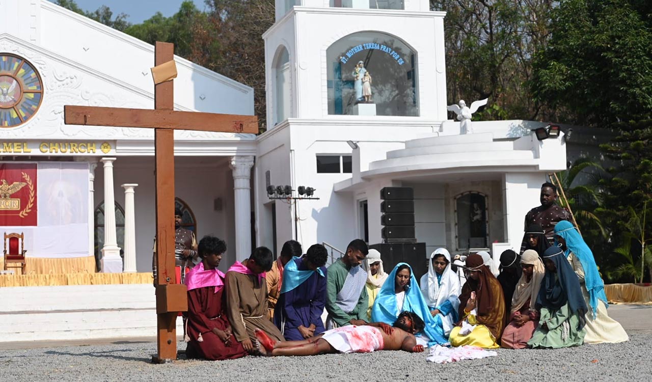 Christians across Hyderabad observe Good Friday