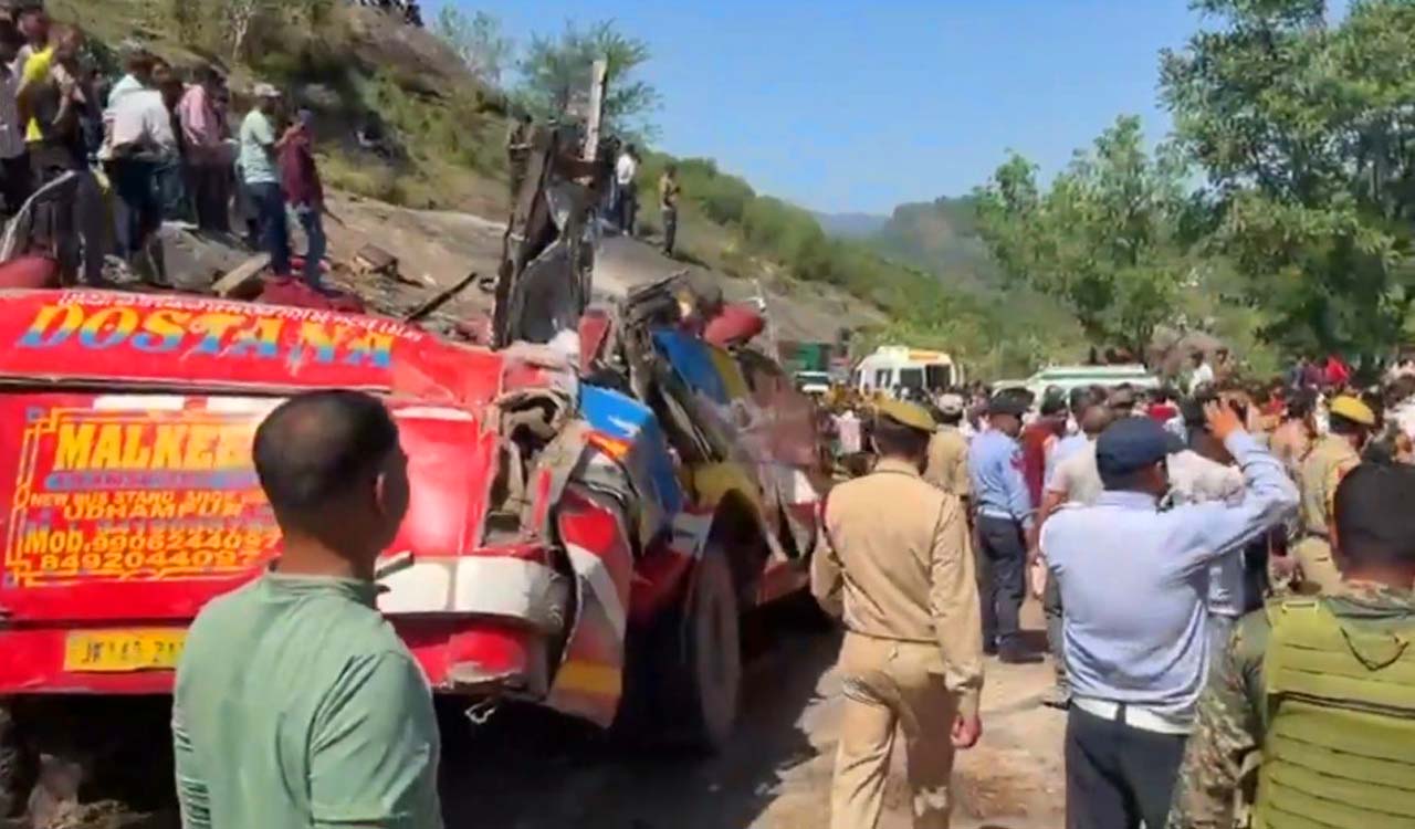 14 killed, 33 injured as bus overturns in Jammu and Kashmir’s Udhampur
