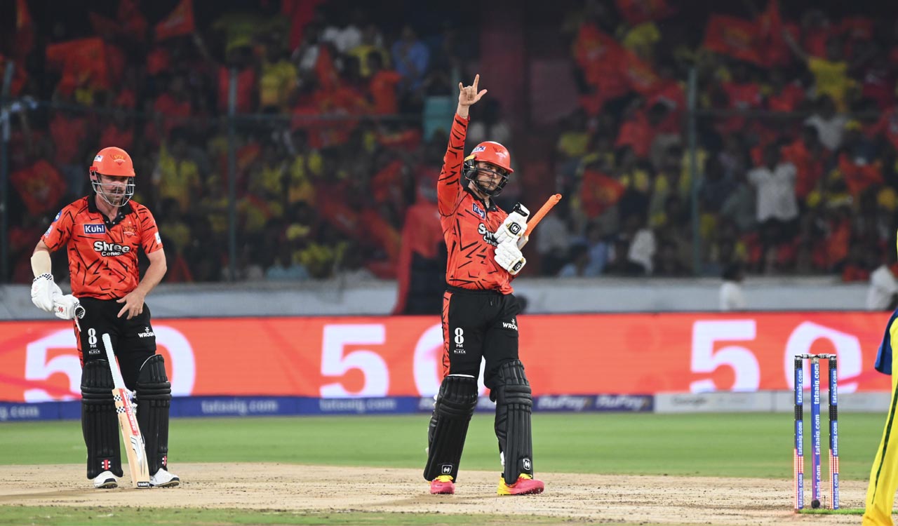 Abhishek Sharma, Klaasen fire SRH to 194 against CSK in IPL clash