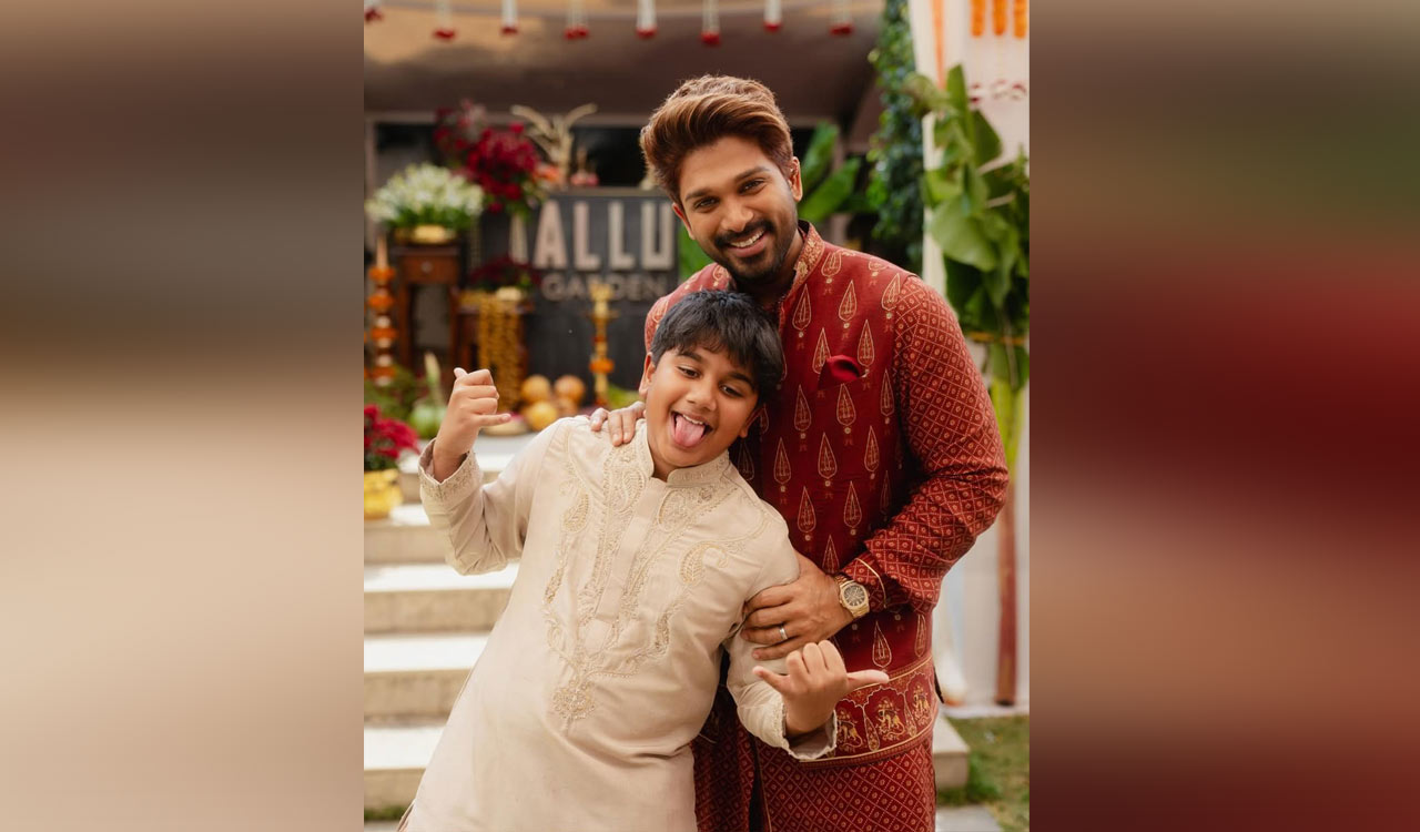 Allu Arjun celebrates son Allu Ayaan’s 12th birthday with heartfelt post