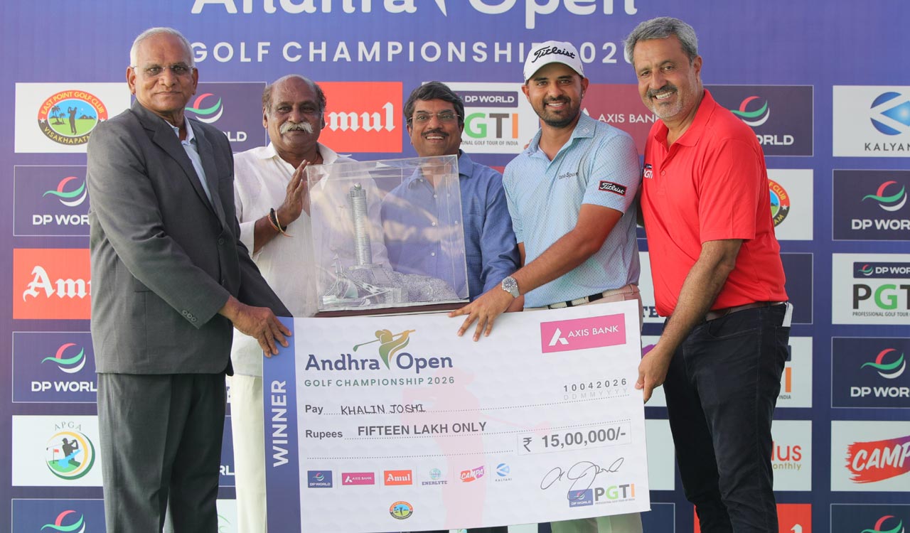 Khalin Joshi clinches seventh professional title at Andhra Open