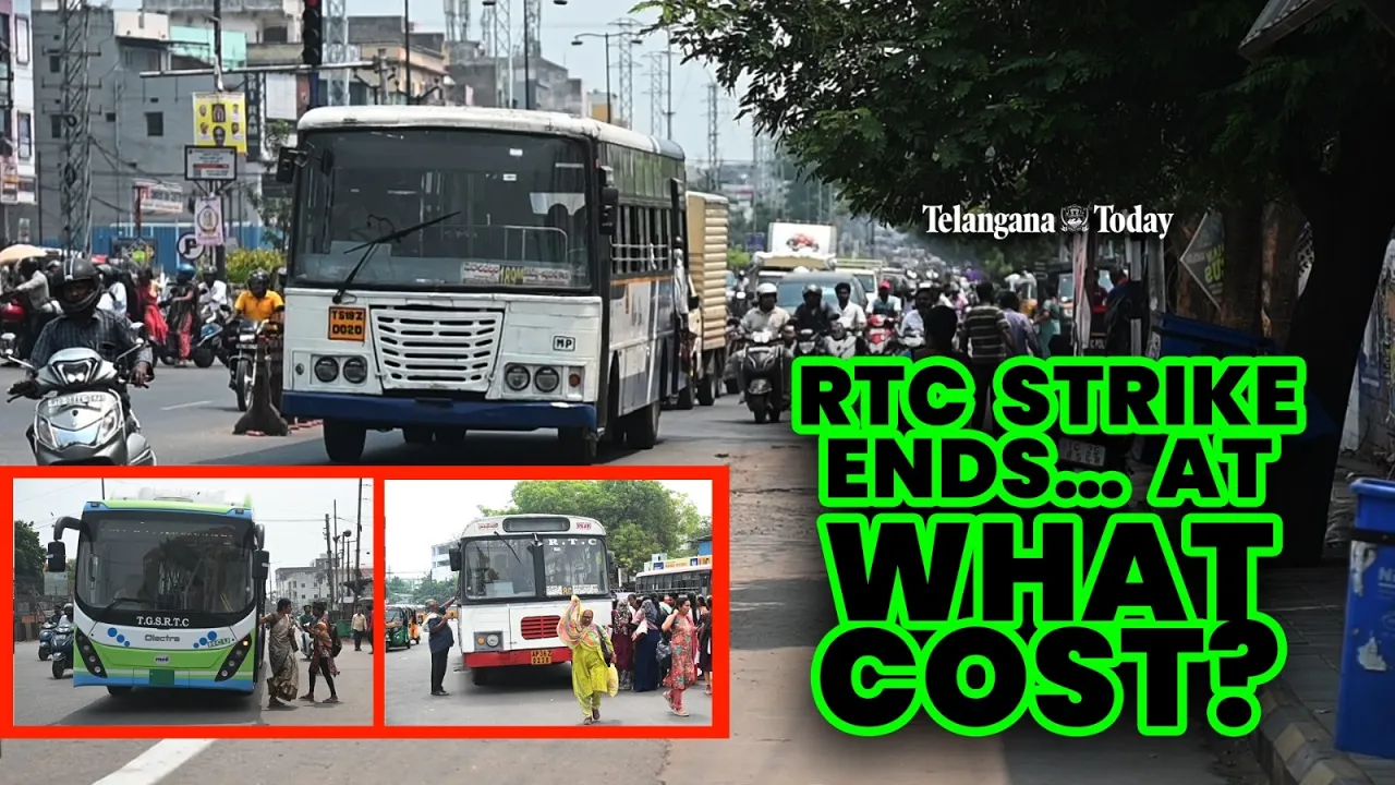 Watch | Telangana RTC Strike Ends After 15-Hour Talks
