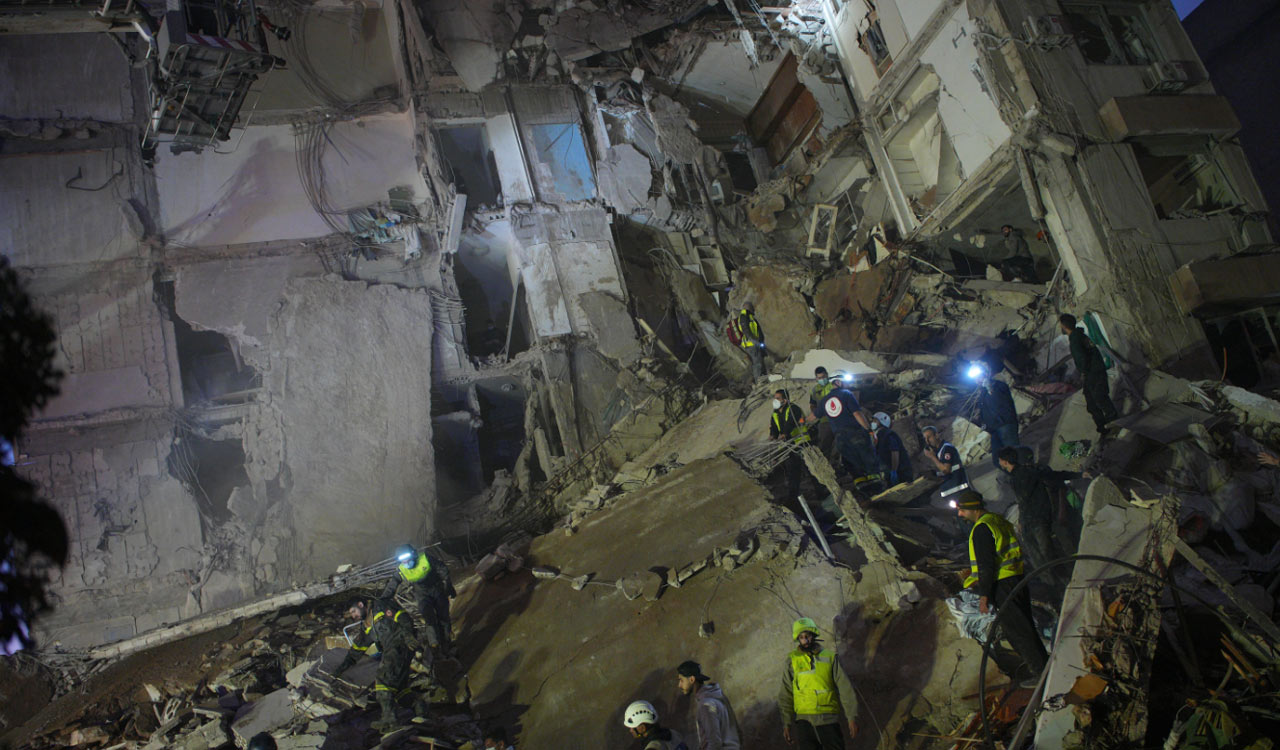 Israeli strikes shatter Beirut hours after Iran ceasefire, dozens killed, hundreds injured