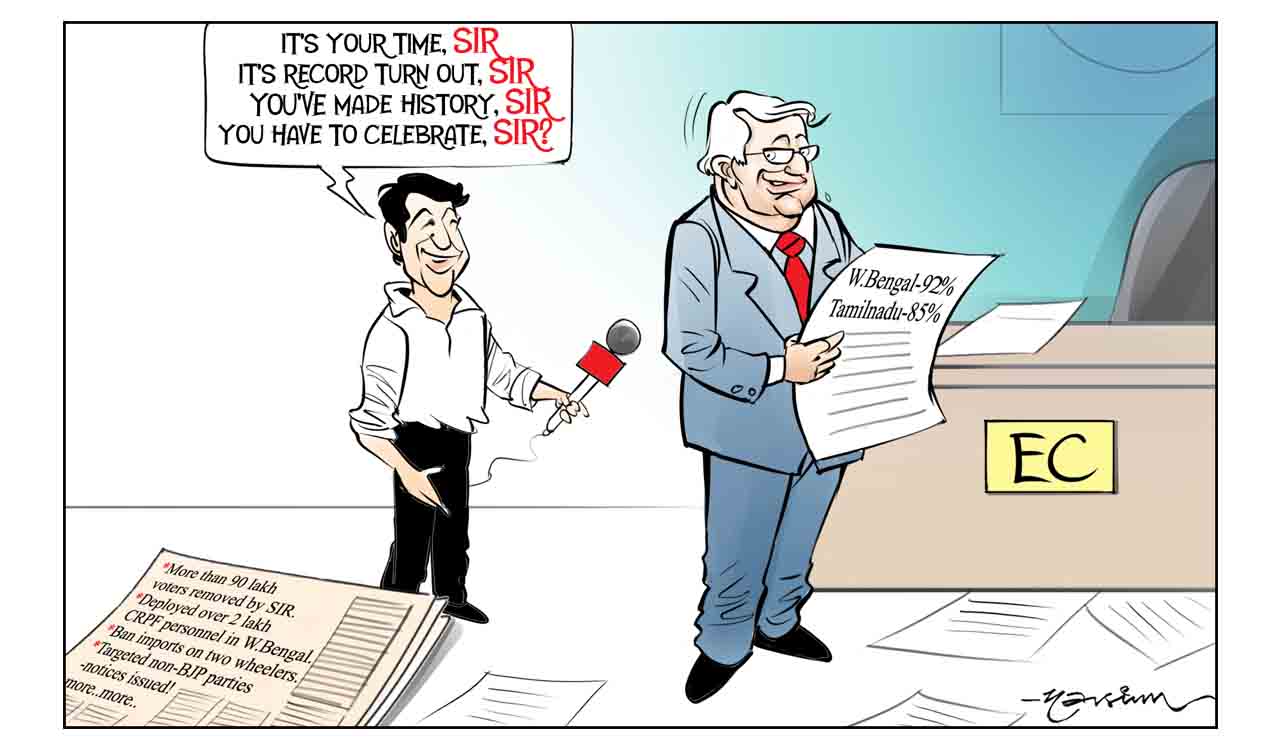 Cartoon Today on April 25, 2026