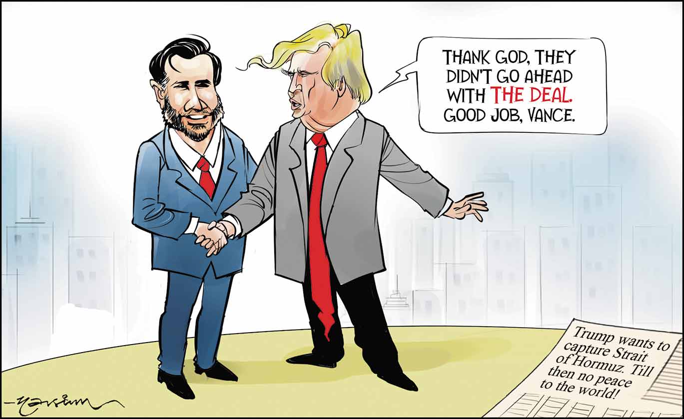 Cartoon Today on April 14, 2026