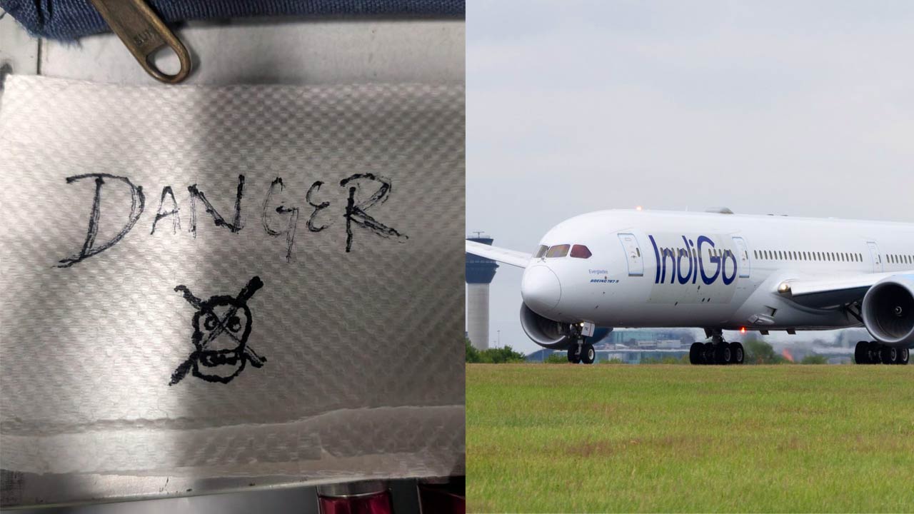 ‘Danger’ note found in IndiGo flight toilet triggers security scare at Mumbai airport