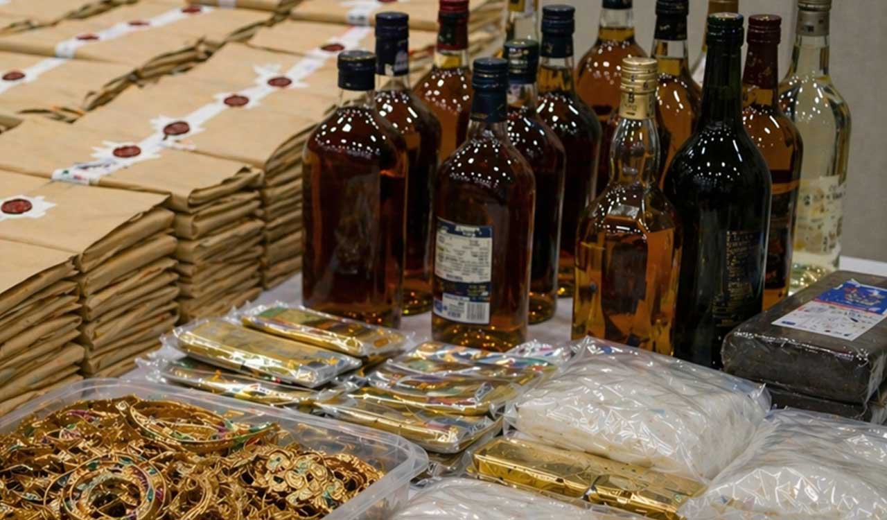 ECI reports seizures exceeding Rs 1,000 crore in Tamil Nadu, West Bengal