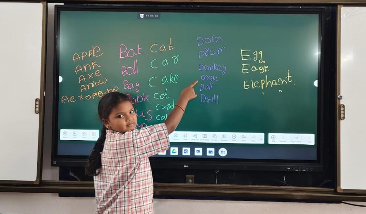 Forest department transforms tribal schools in reserve forest areas in Khammam