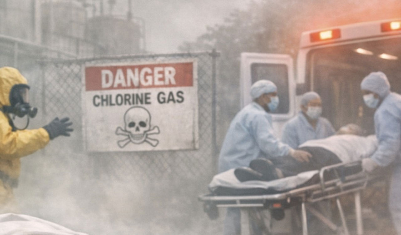 Dozens hospitalised after chlorine gas leak in Madhya Pradesh’s Jhabua