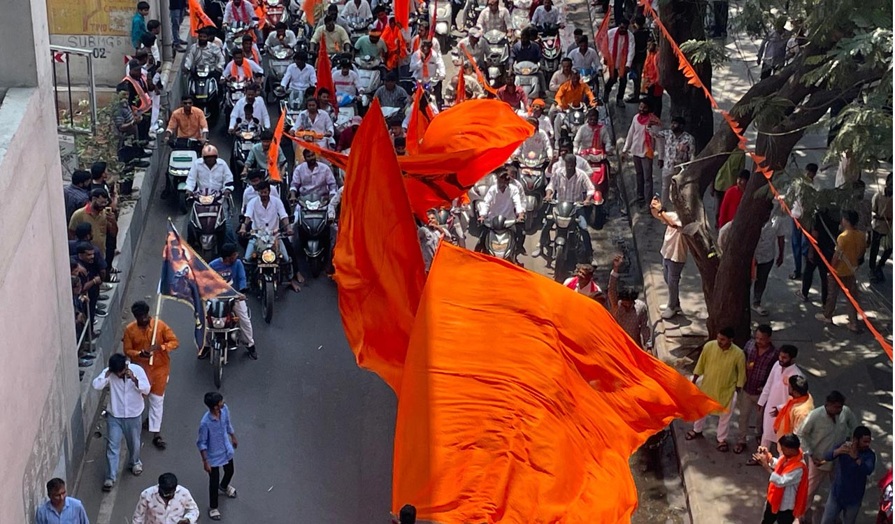 Veer Hanuman Jayanthi procession held across Hyderabad with fervour