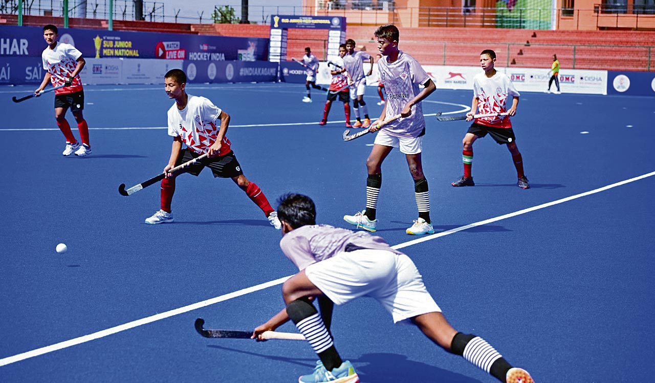 Telangana thrash Gujarat 20-0 in sub junior men’s hockey championship