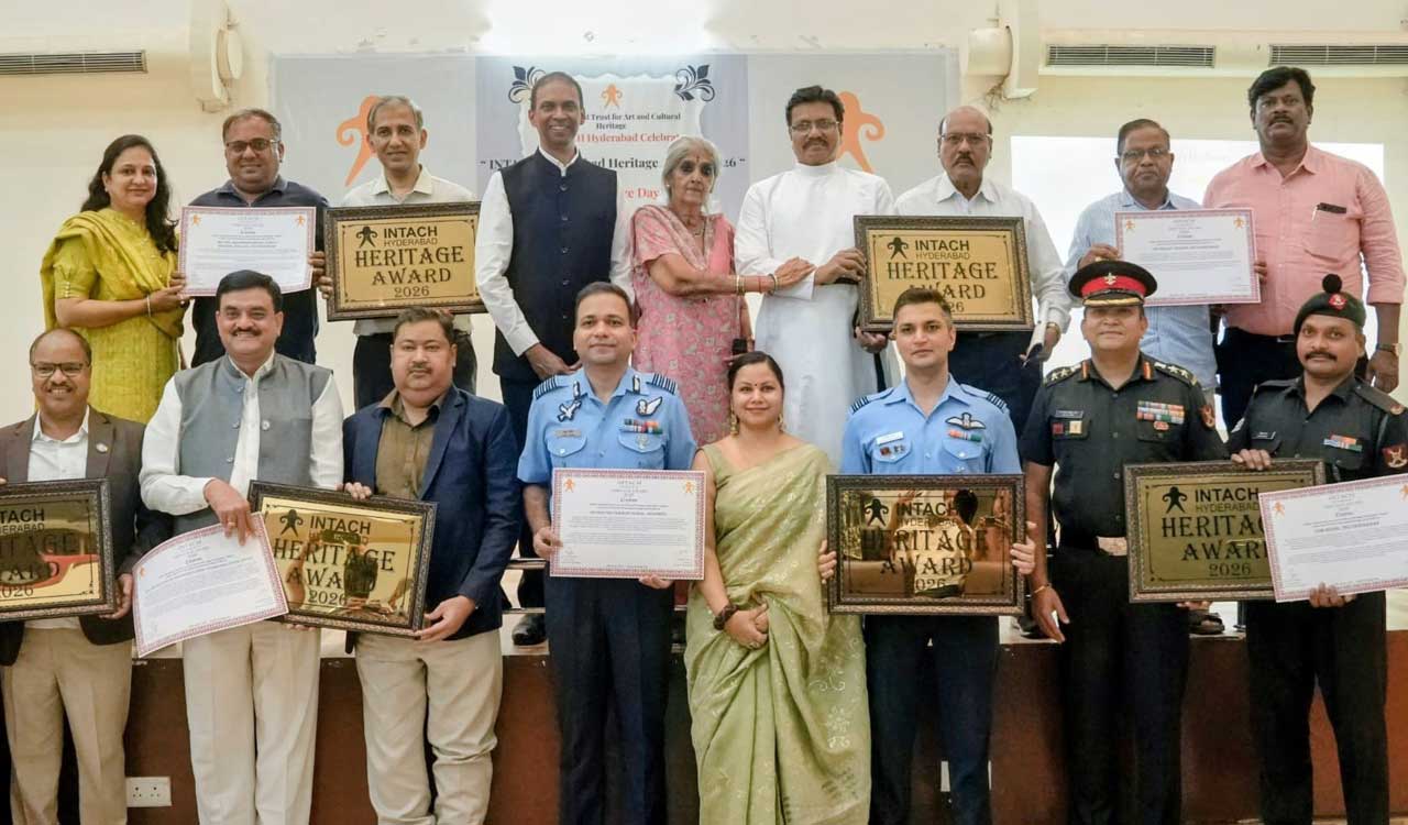 Hyderabad: Six iconic heritage buildings win INTACH Awards-2026