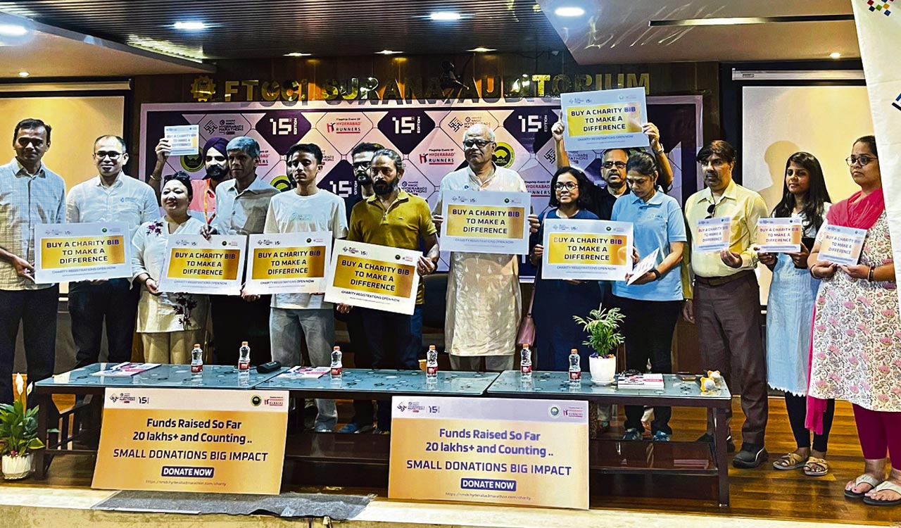 Hyderabad Marathon 2026 launches charity bib initiative