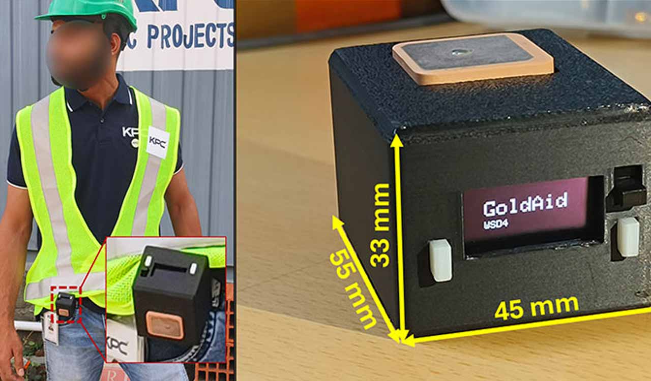 IIIT Hyderabad develops wearable device for industrial worker safety