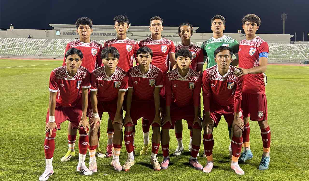 India U-17 men draw 1-1 with Qatar in friendly ahead of Asian Cup