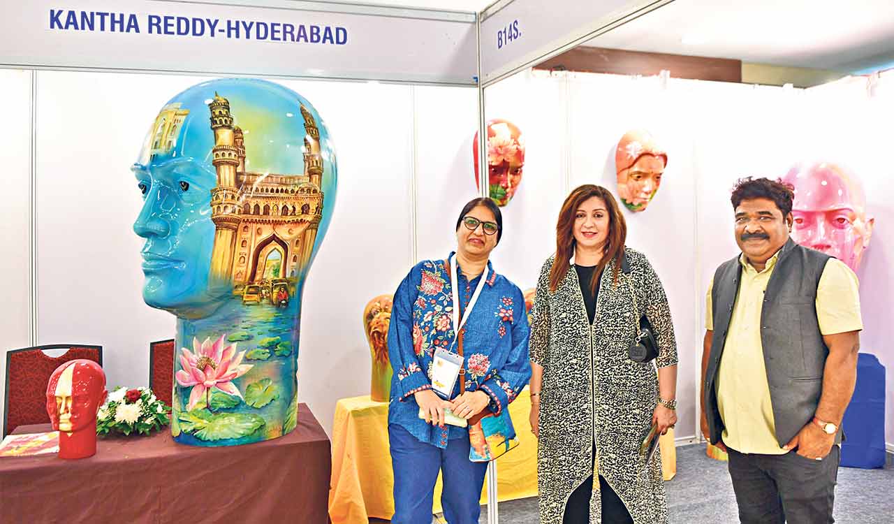 India Art Festival opens in Hyderabad with 3,000 works on display