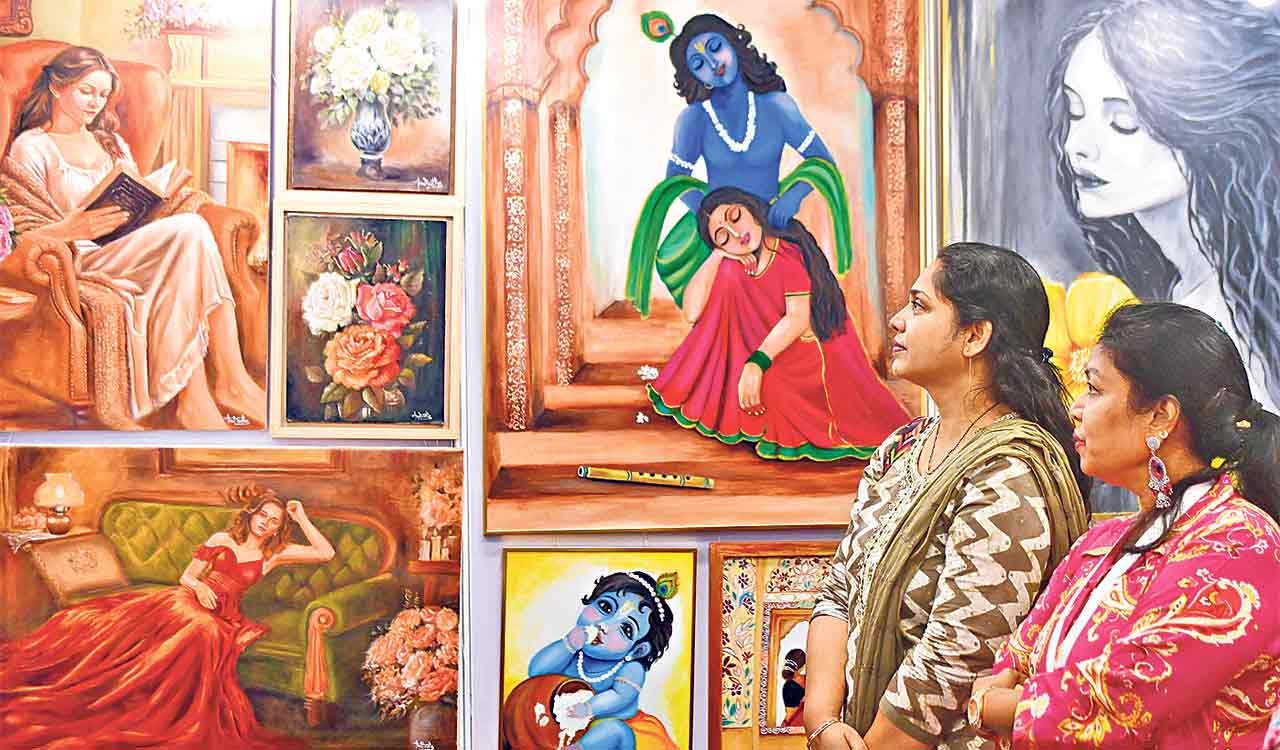 India Art Festival opens in Hyderabad with 3,000 works on display