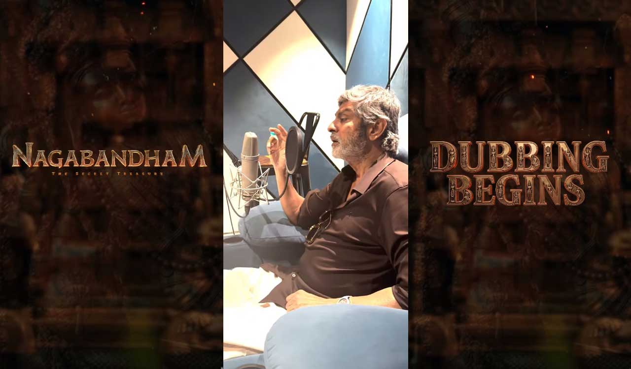 Jagapathi Babu begins dubbing for Abhishek Nama’s Nagabandham