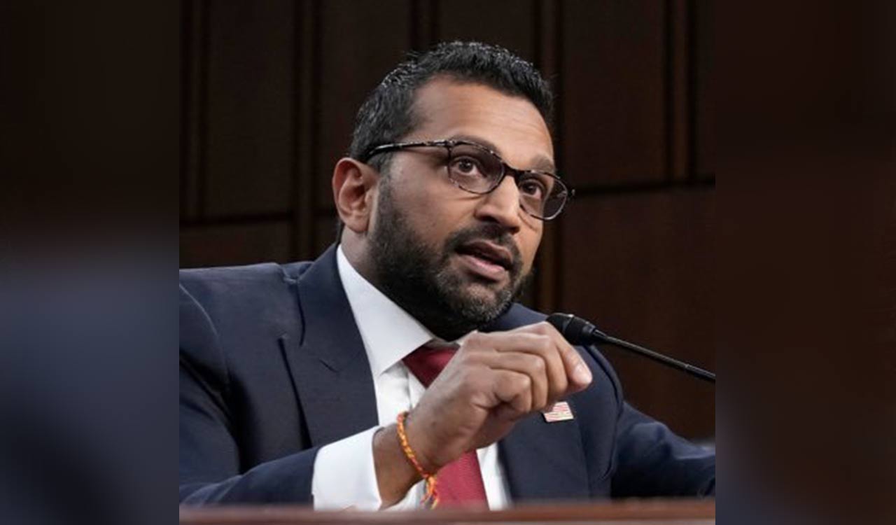 FBI Director Kash patel sues Atlantic for $250 million in defamation