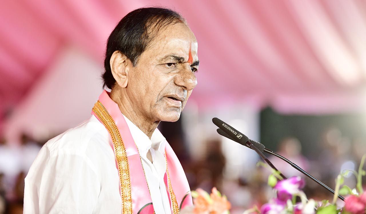 KCR to chair BRS meeting to mark Foundation Day on April 27
