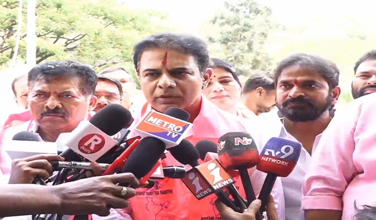 KTR reaffirms BRS commitment to Telangana cause