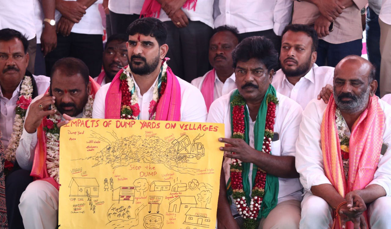 Kaushik Reddy to educate villagers on dumping yard hazards